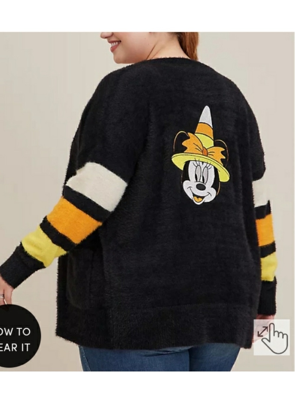 Torrid Disney Minnie Mouse Cardigan